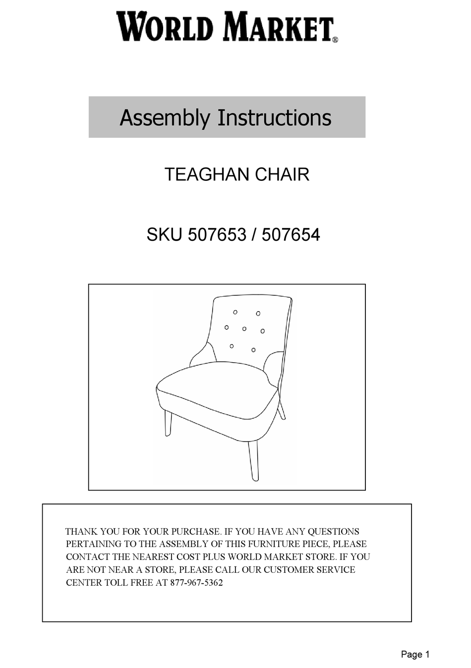 world-market-teaghan-507653-assembly-instructions-pdf-download-manualslib