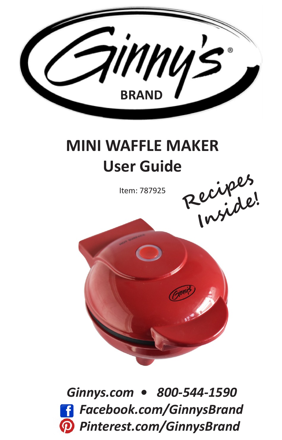 GINNY’S 787925 USER MANUAL Pdf Download ManualsLib
