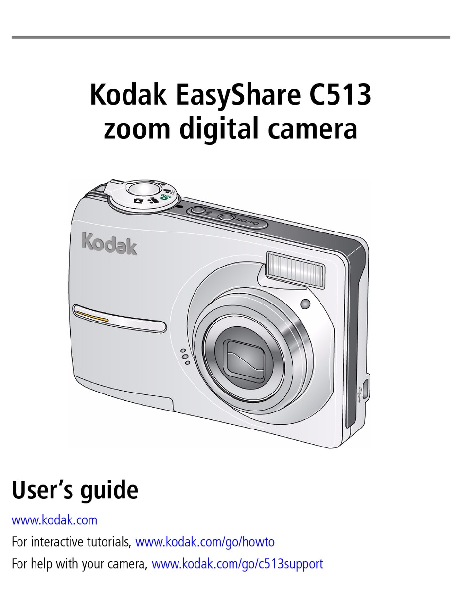 Kodak easyshare c813 примеры фото Using Perfect Touch Technology; Cropping Pictures - Kodak EasyShare C513 User Ma