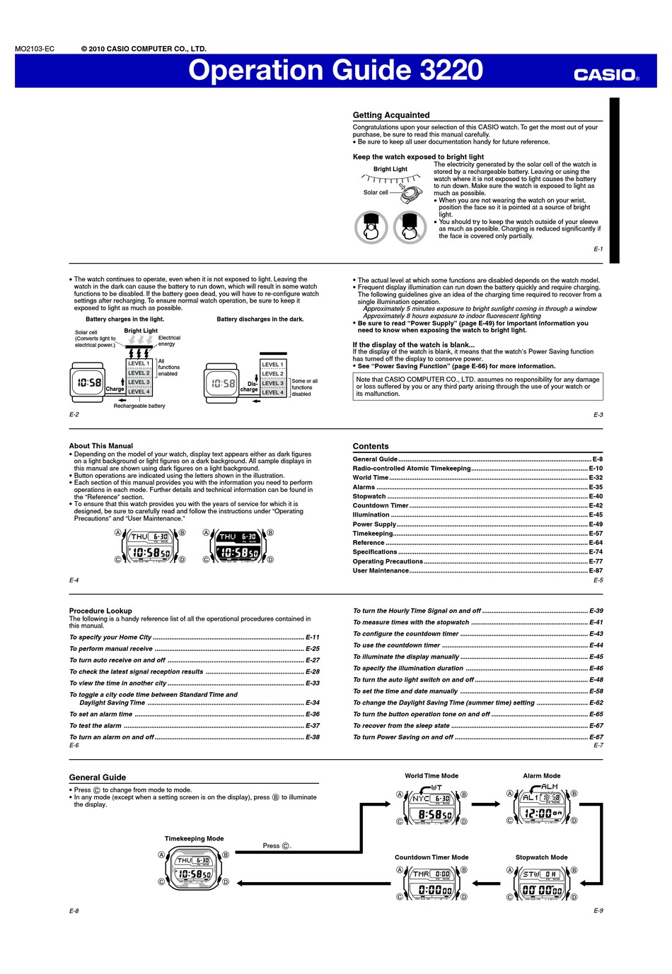 CASIO 3220 OPERATION MANUAL Pdf Download ManualsLib