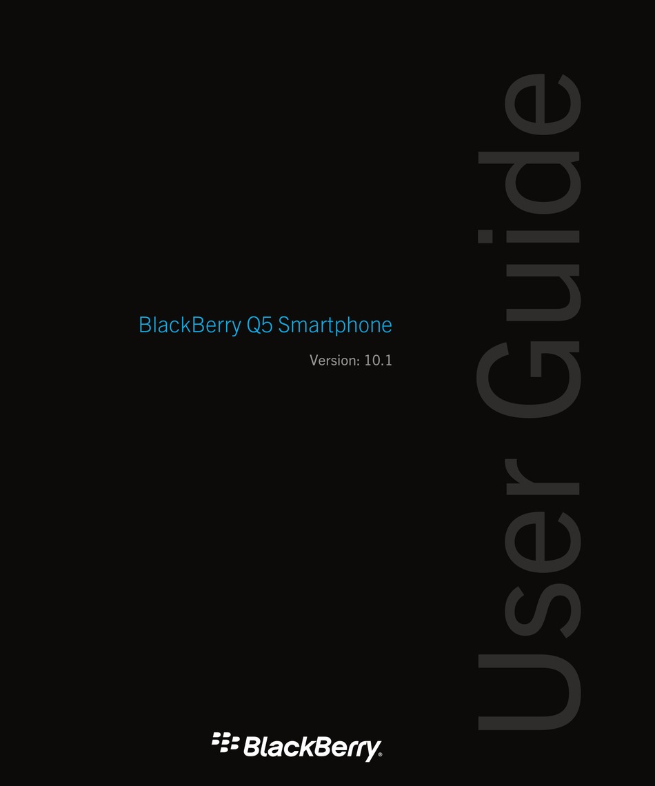 BLACKBERRY Q5 USER MANUAL Pdf Download ManualsLib