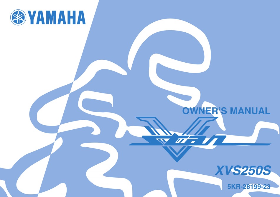 yamaha v star 250 manual