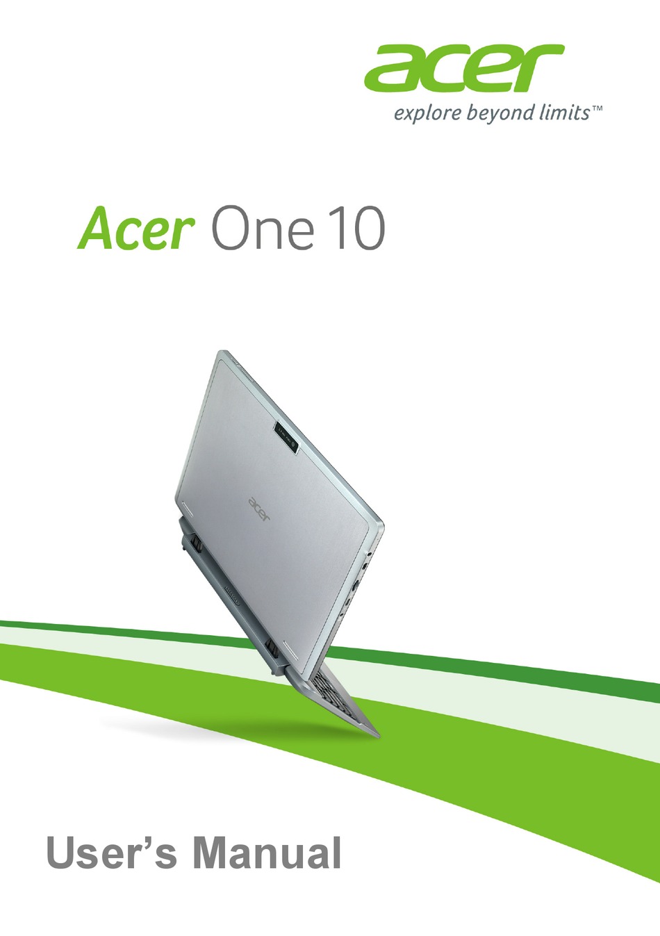 ACER ONE 10 USER MANUAL Pdf Download | ManualsLib