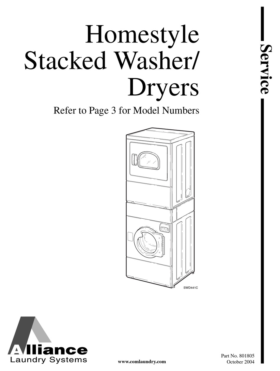 ALLIANCE LAUNDRY SYSTEMS LTS97A*N3000 SERVICE Pdf Download ManualsLib