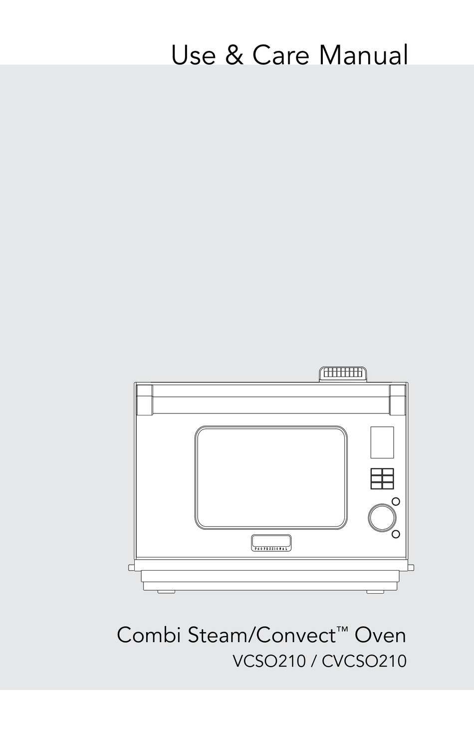 VIKING RANGE VCSO210 USE & CARE MANUAL Pdf Download ManualsLib