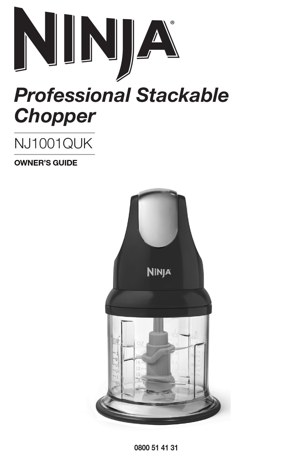 NINJA NJ1001QUK OWNER'S MANUAL Pdf Download ManualsLib