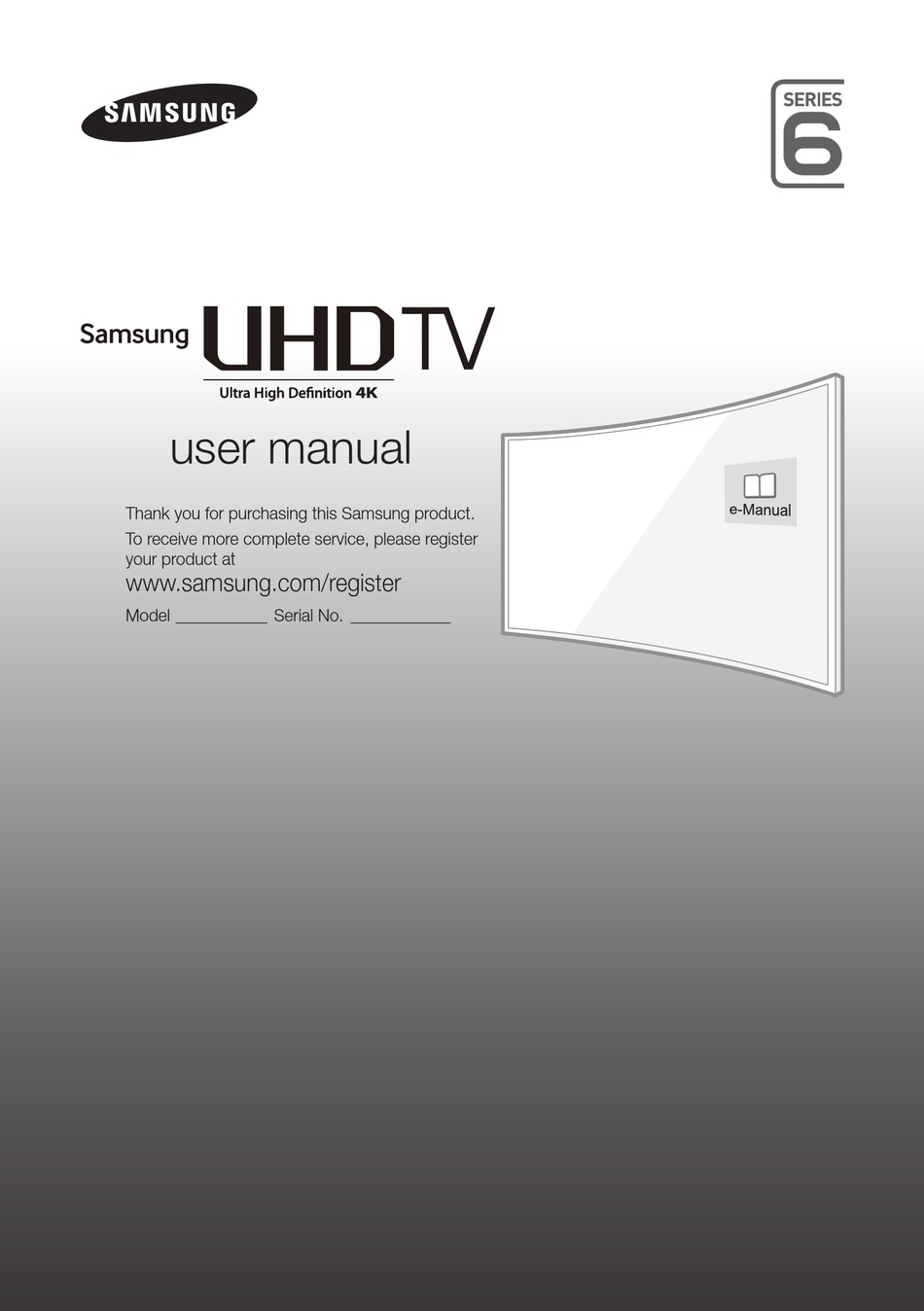 Samsung Ue 46 F 6500 Ssx Bedienungsanleitung SAMSUNG UE40JU6500 USER MANUAL Pdf Download | ManualsLib