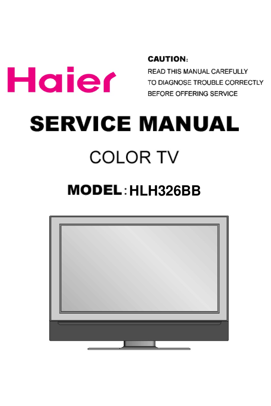 Haier Hlh Bb Service Manual Pdf Download Manualslib