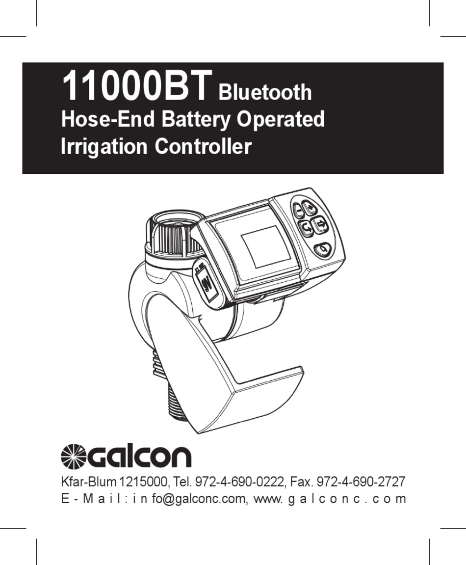 galcon 8004 manual galcon 8004 manual
