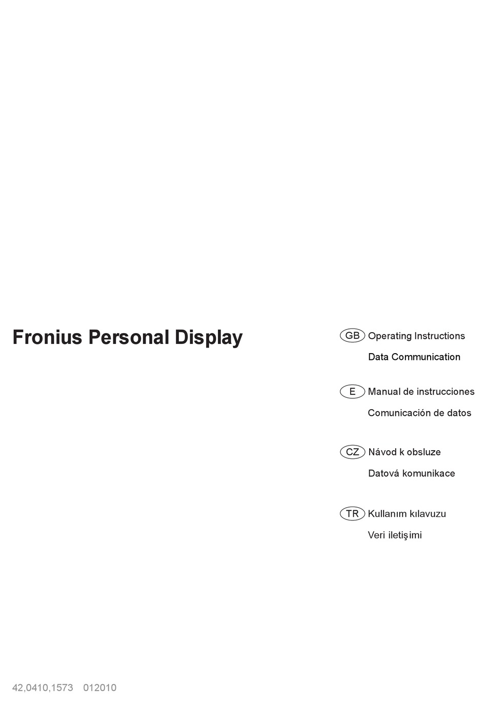 fronius-ig-400-operating-instructions-manual-pdf-download-manualslib