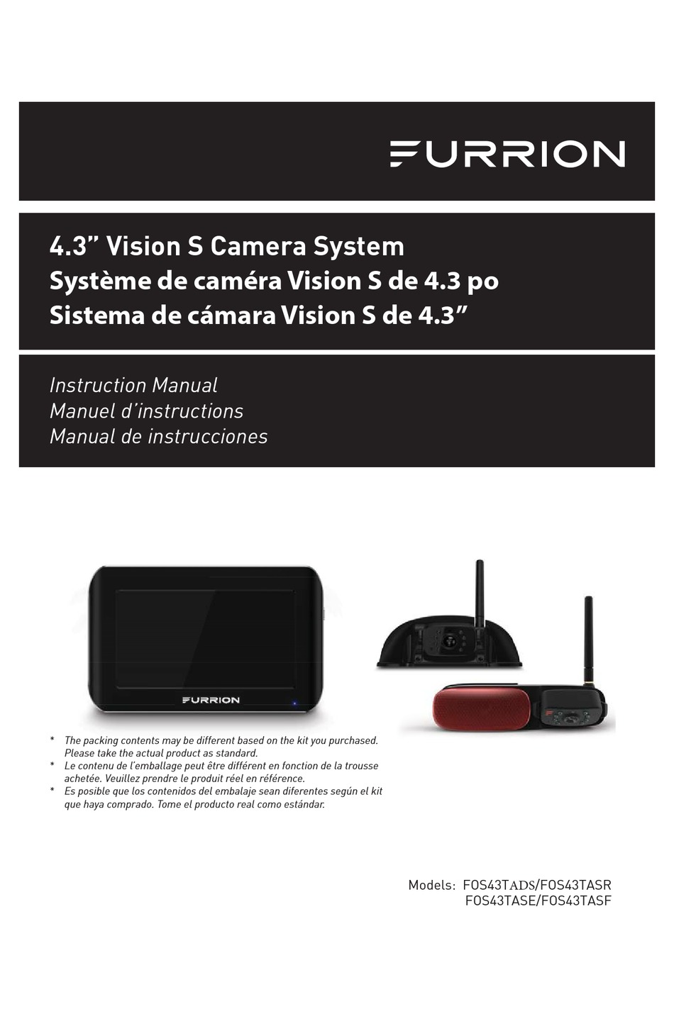 furrion vision s manual