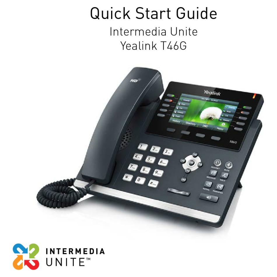 YEALINK T46G QUICK START MANUAL Pdf Download ManualsLib