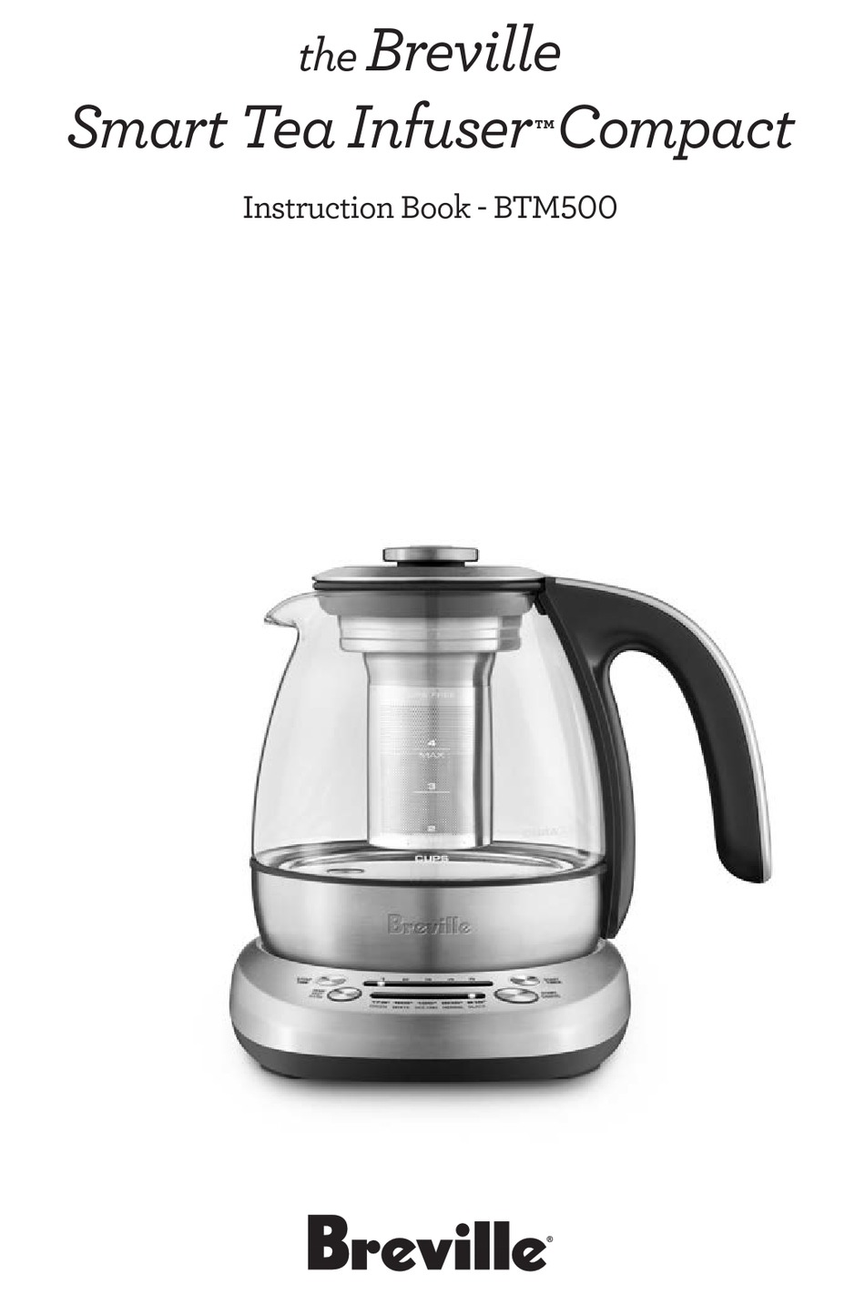 BREVILLE SMART TEA INFUSER COMPACT INSTRUCTION BOOK Pdf Download