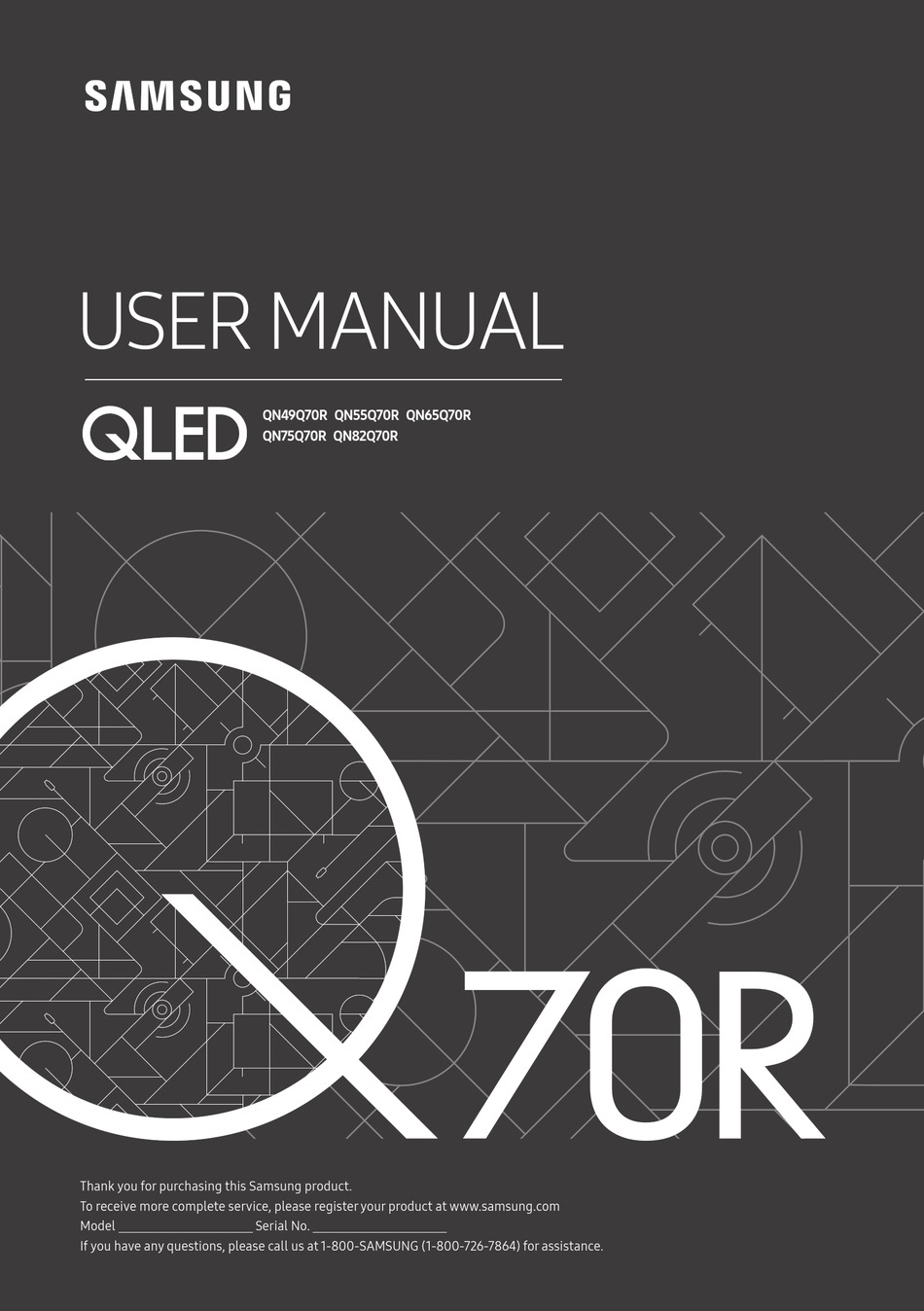 SAMSUNG Q70R SERIES USER MANUAL Pdf Download | ManualsLib