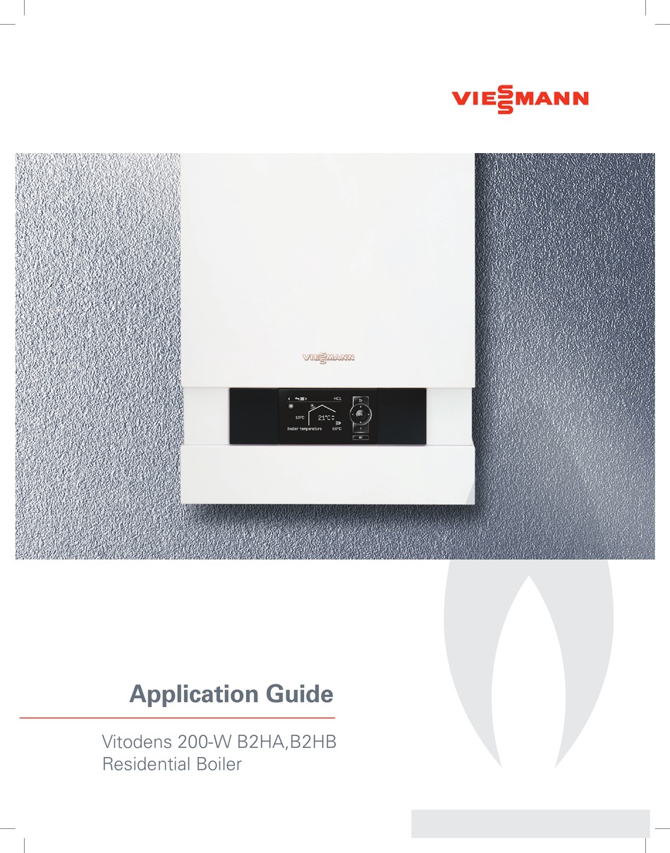 Viessmann Vitodens W B Ha Application Manual Pdf Download Manualslib