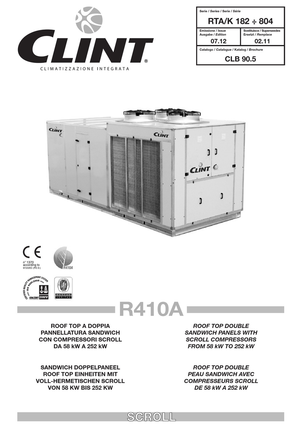 CLINT 182 INSTRUCTIONS MANUAL Pdf Download ManualsLib