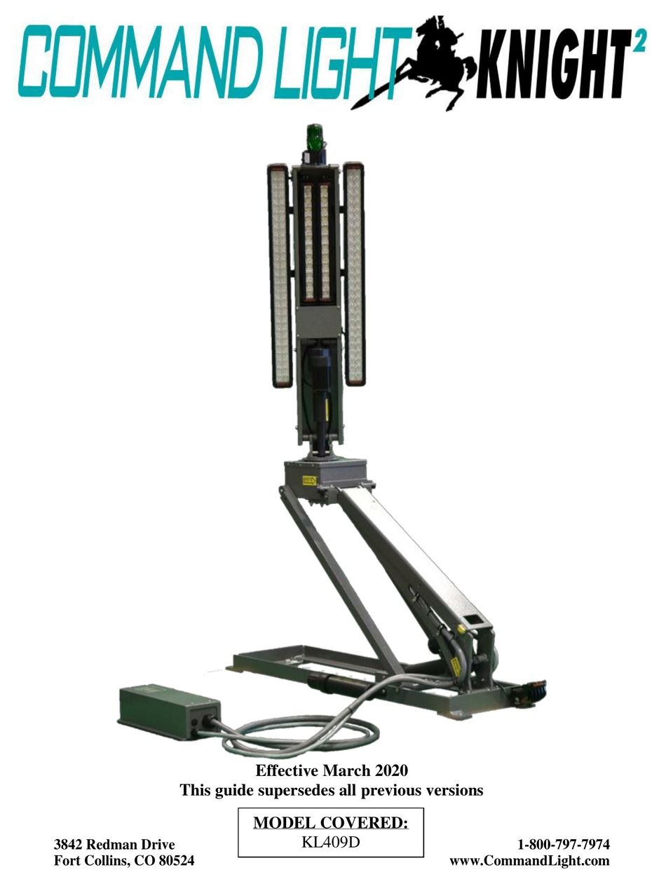 COMMAND LIGHT KNIGHT 2 MANUAL Pdf Download ManualsLib