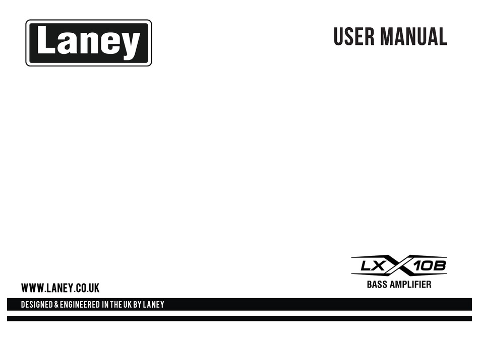 LANEY LX10B USER MANUAL Pdf Download ManualsLib