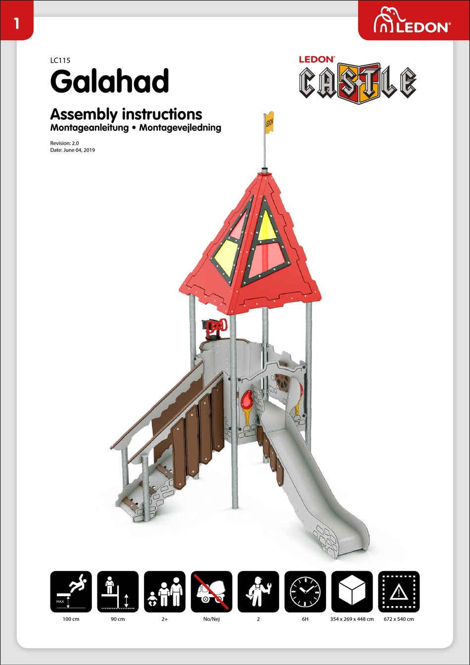 LEDON CASTLE GALAHAD ASSEMBLY INSTRUCTIONS MANUAL Pdf Download ManualsLib