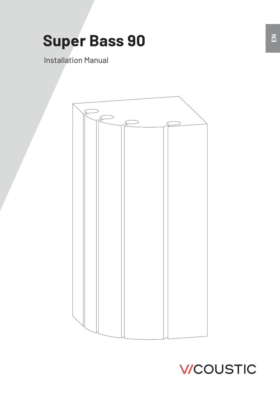 VICOUSTIC SUPER BASS 90 INSTALLATION MANUAL Pdf Download ManualsLib