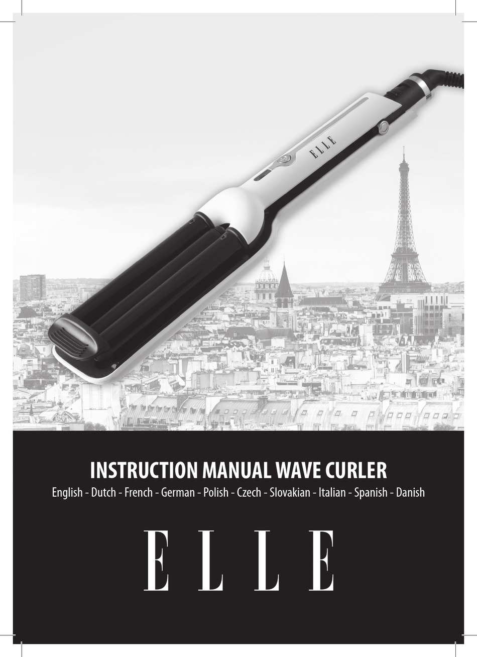 ELLE WAVE CURLER INSTRUCTION MANUAL Pdf Download ManualsLib