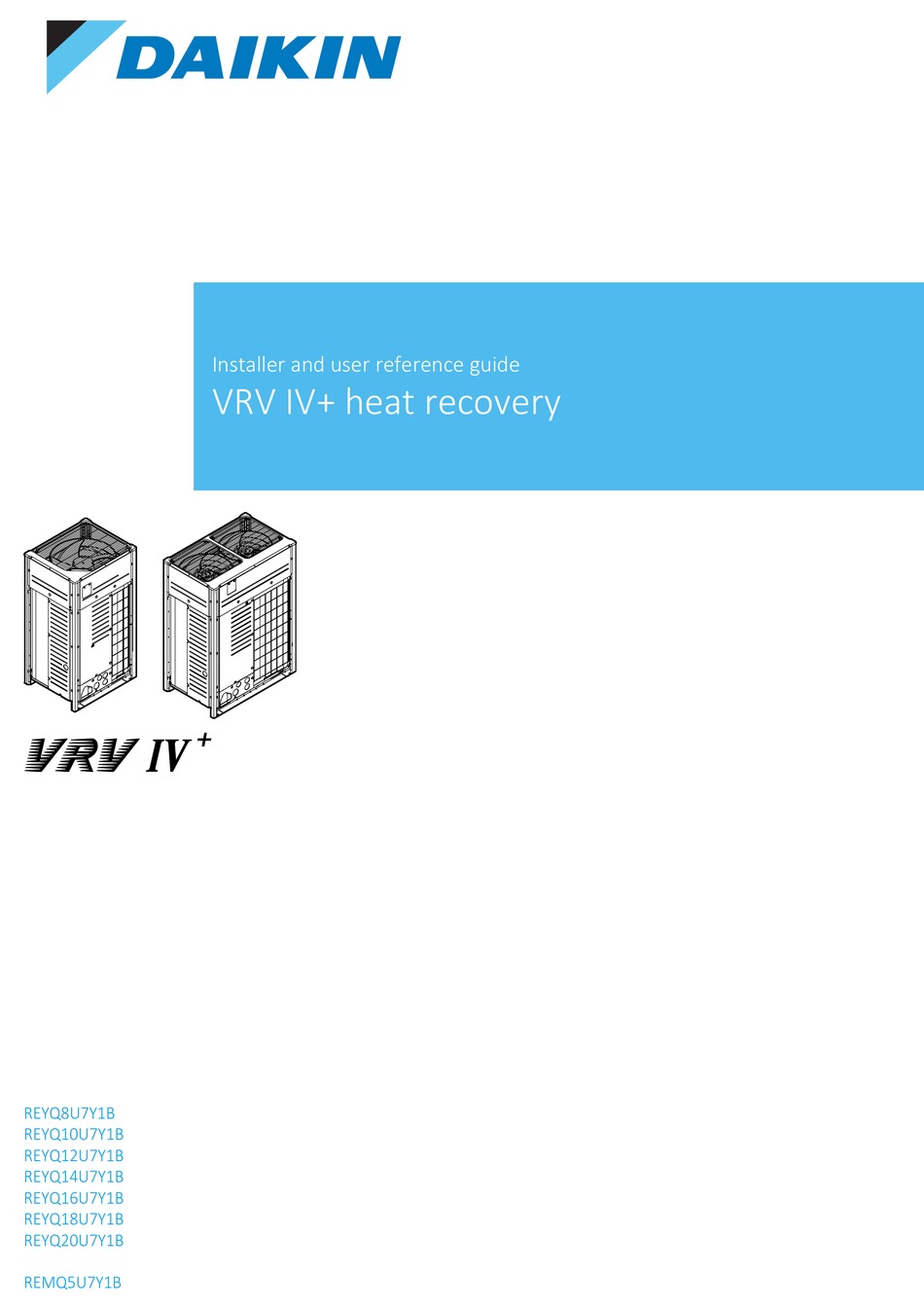 Invoking installer. Daikin rxyq12u. Rxyq10u5. REYQ.