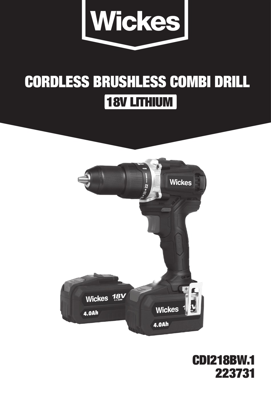 WICKES CDI218BW.1 MANUAL Pdf Download ManualsLib