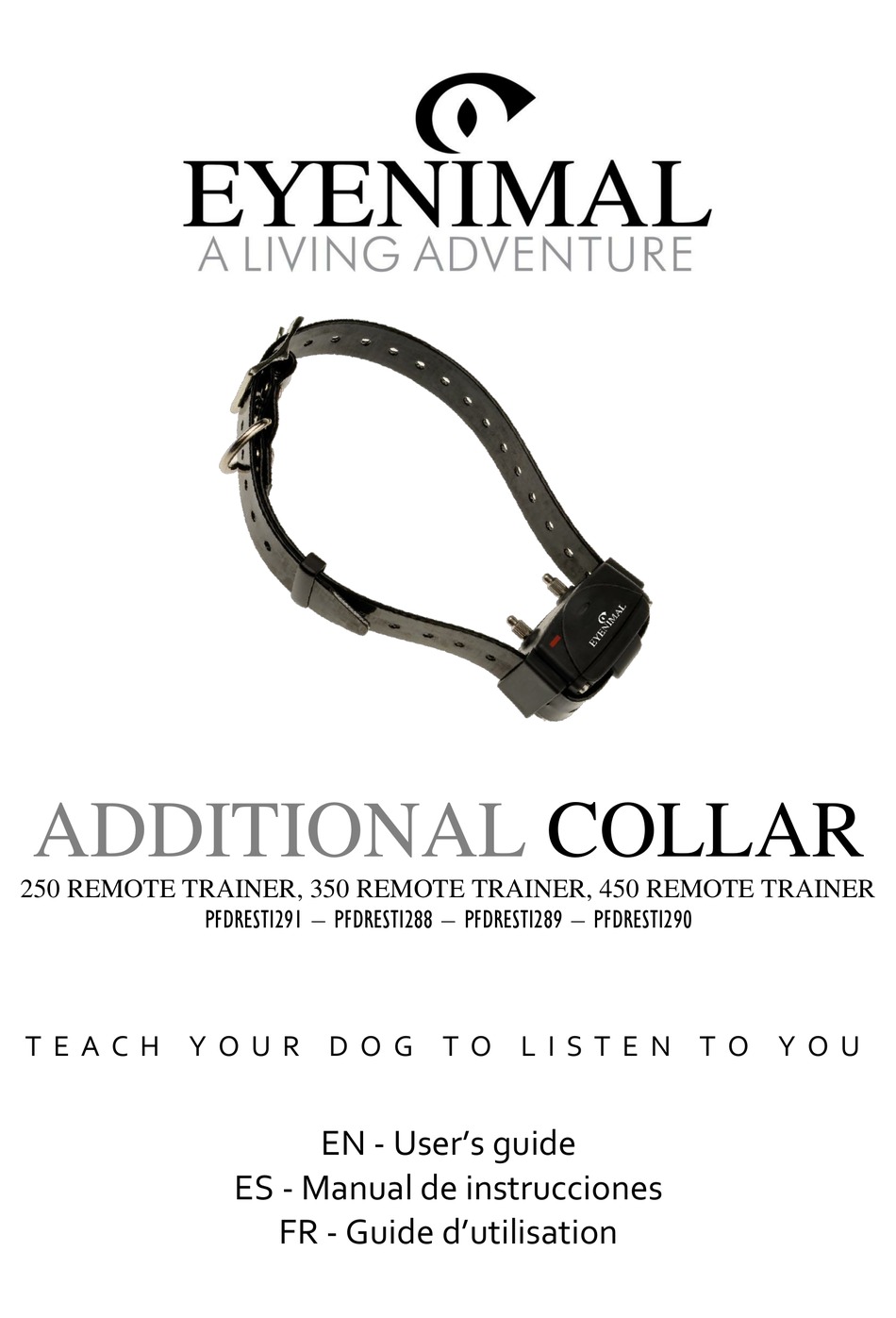 EYENIMAL ADDITIONAL COLLAR USER MANUAL Pdf Download ManualsLib