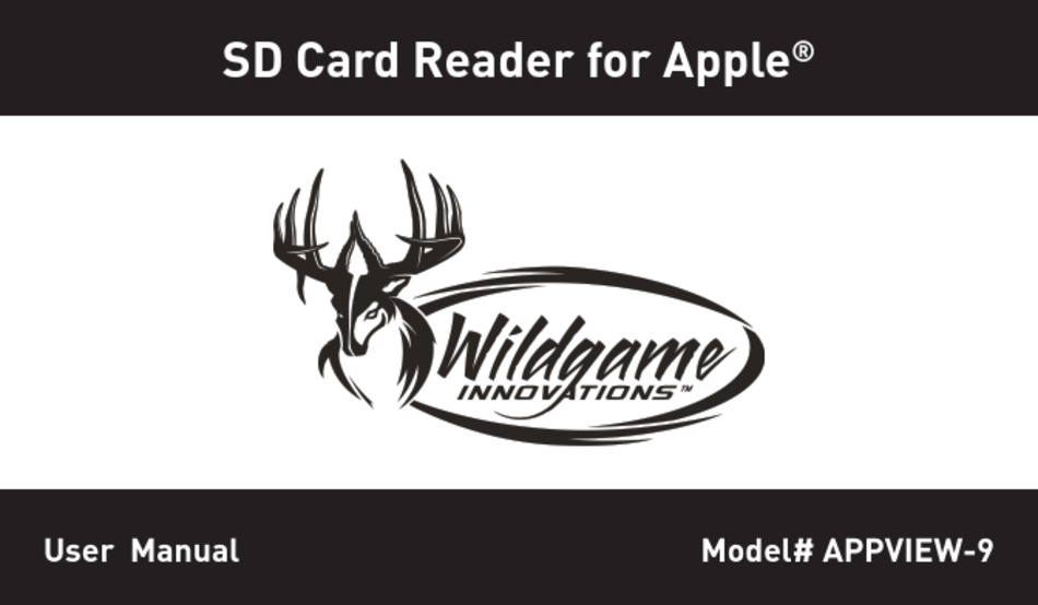 WILDGAME APPVIEW9 USER MANUAL Pdf Download ManualsLib