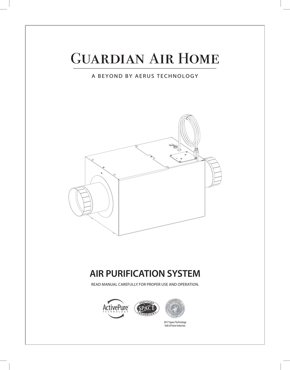 AERUS BEYOND GUARDIAN AIR HOME MANUAL Pdf Download ManualsLib
