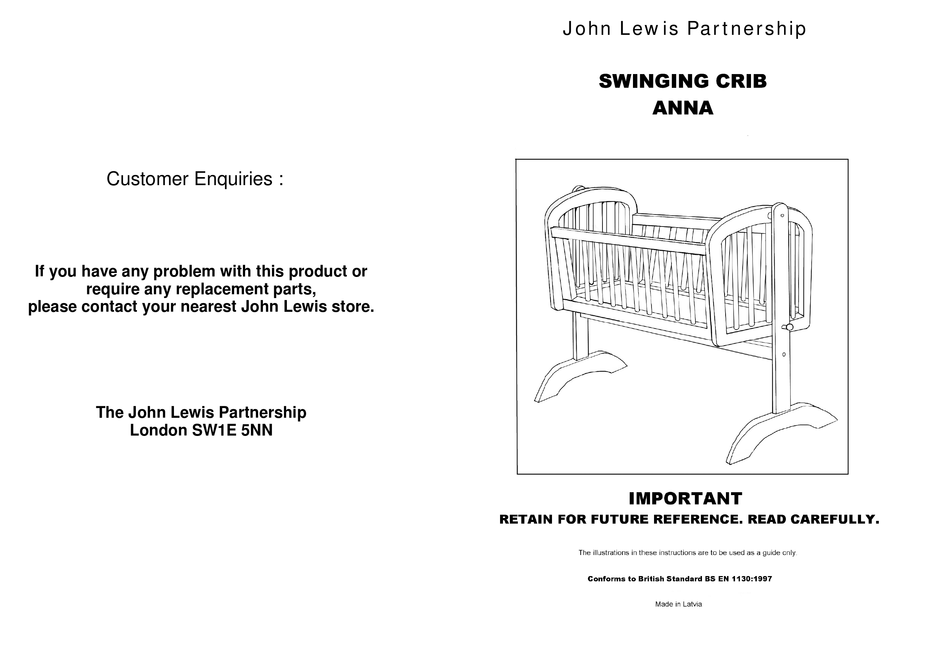 john lewis anna glider crib mattress