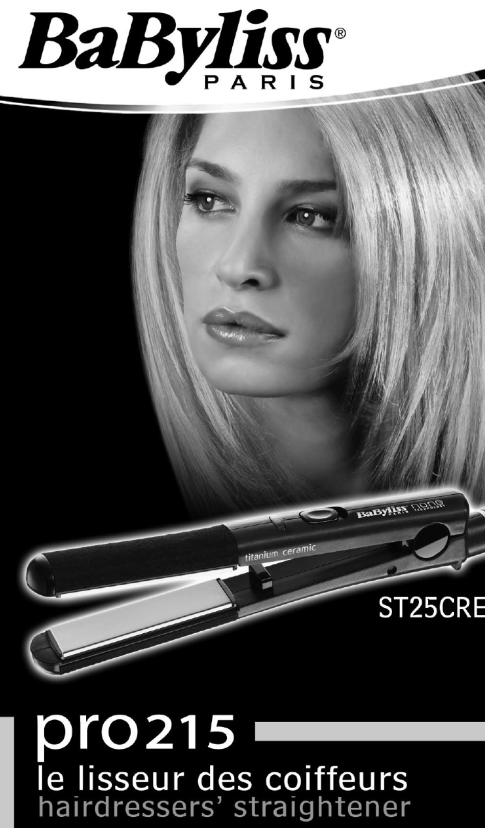 BABYLISS PRO 215 MANUAL Pdf Download ManualsLib