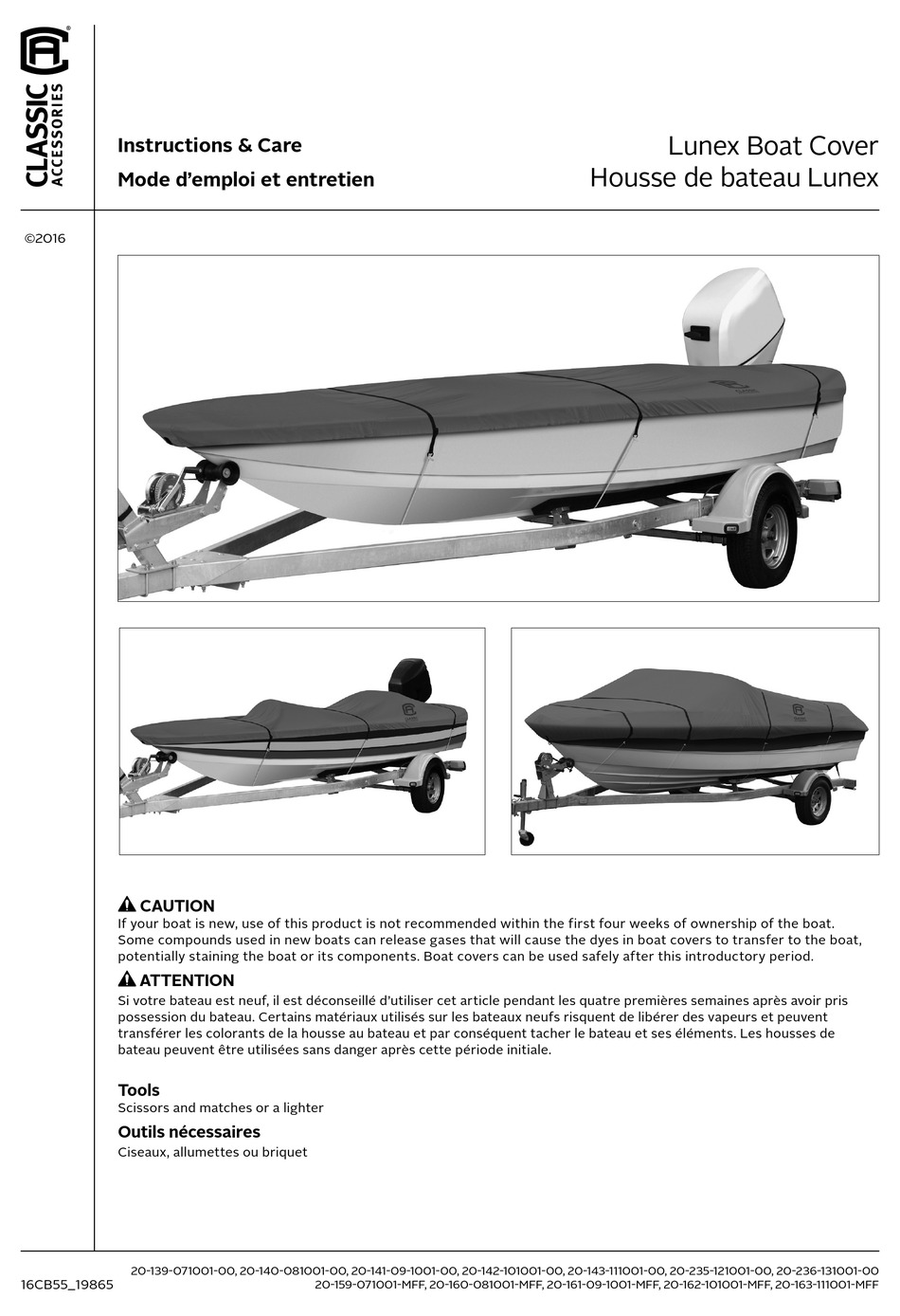 CLASSIC ACCESSORIES LUNEX INSTRUCTIONS & CARE Pdf Download ManualsLib