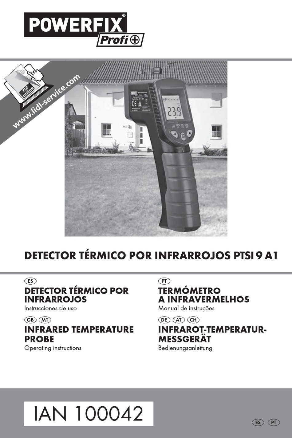 POWERFIX PROFI PTSI 9 A1 OPERATING INSTRUCTIONS MANUAL Pdf Download