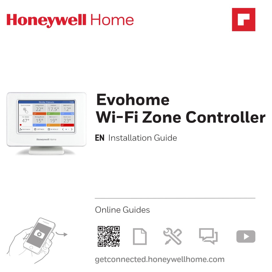 HONEYWELL HOME EVOHOME INSTALLATION MANUAL Pdf Download | ManualsLib