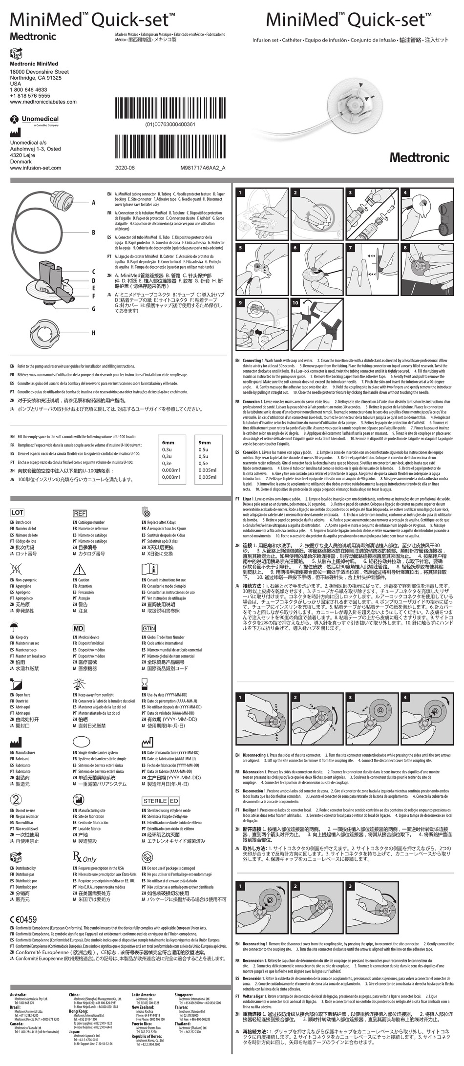 MEDTRONIC MINIMED QUICK-SET QUICK START MANUAL Pdf Download | ManualsLib