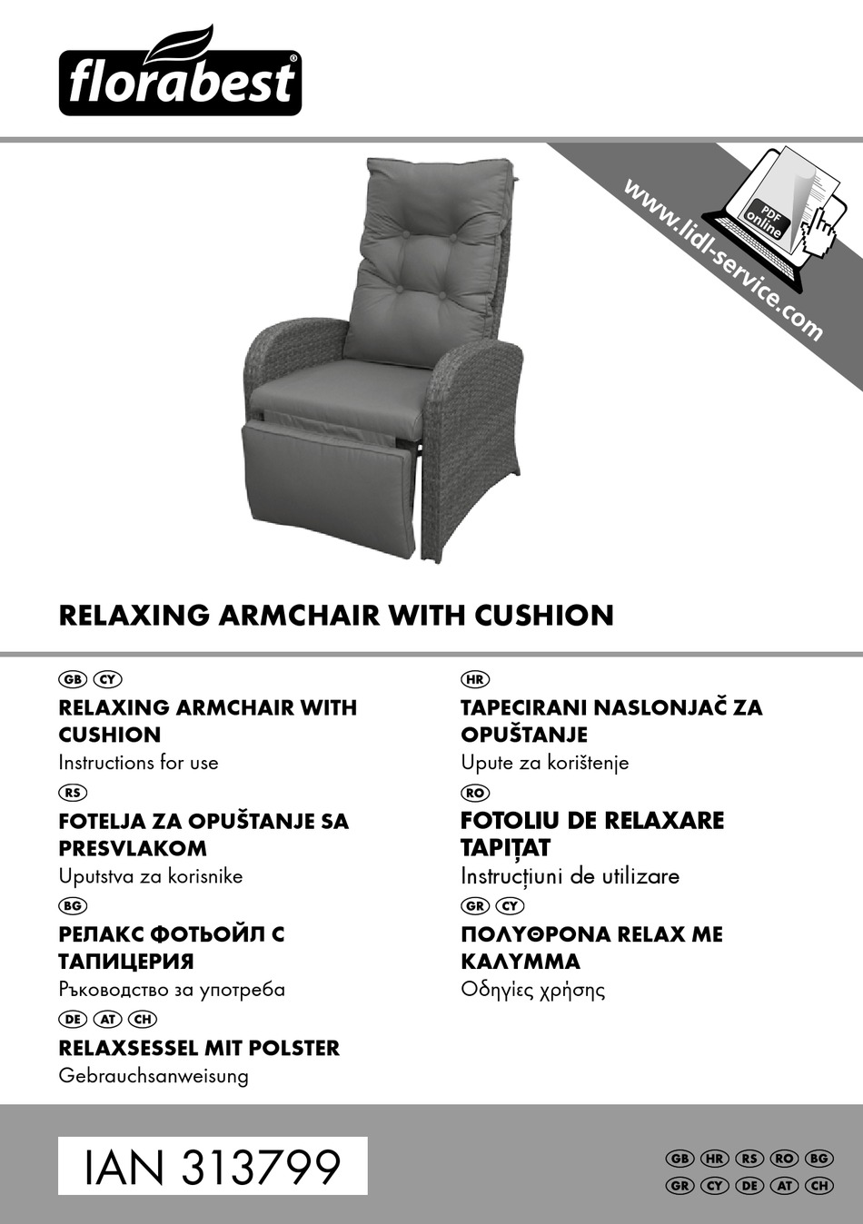 FLORABEST 313799 INSTRUCTIONS FOR USE MANUAL Pdf Download ManualsLib