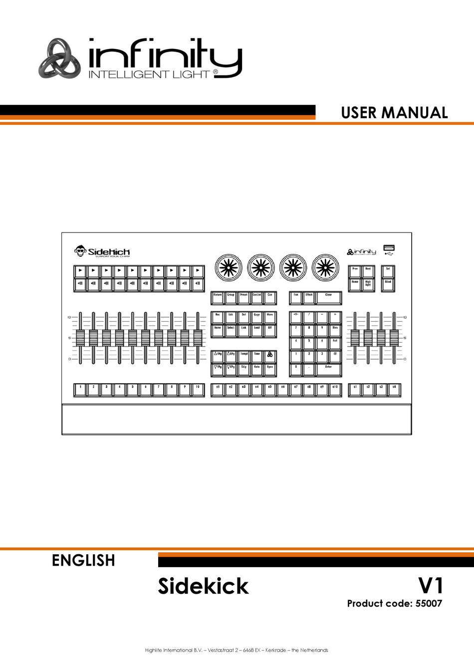 INFINITY SIDEKICK V1 USER MANUAL Pdf Download ManualsLib
