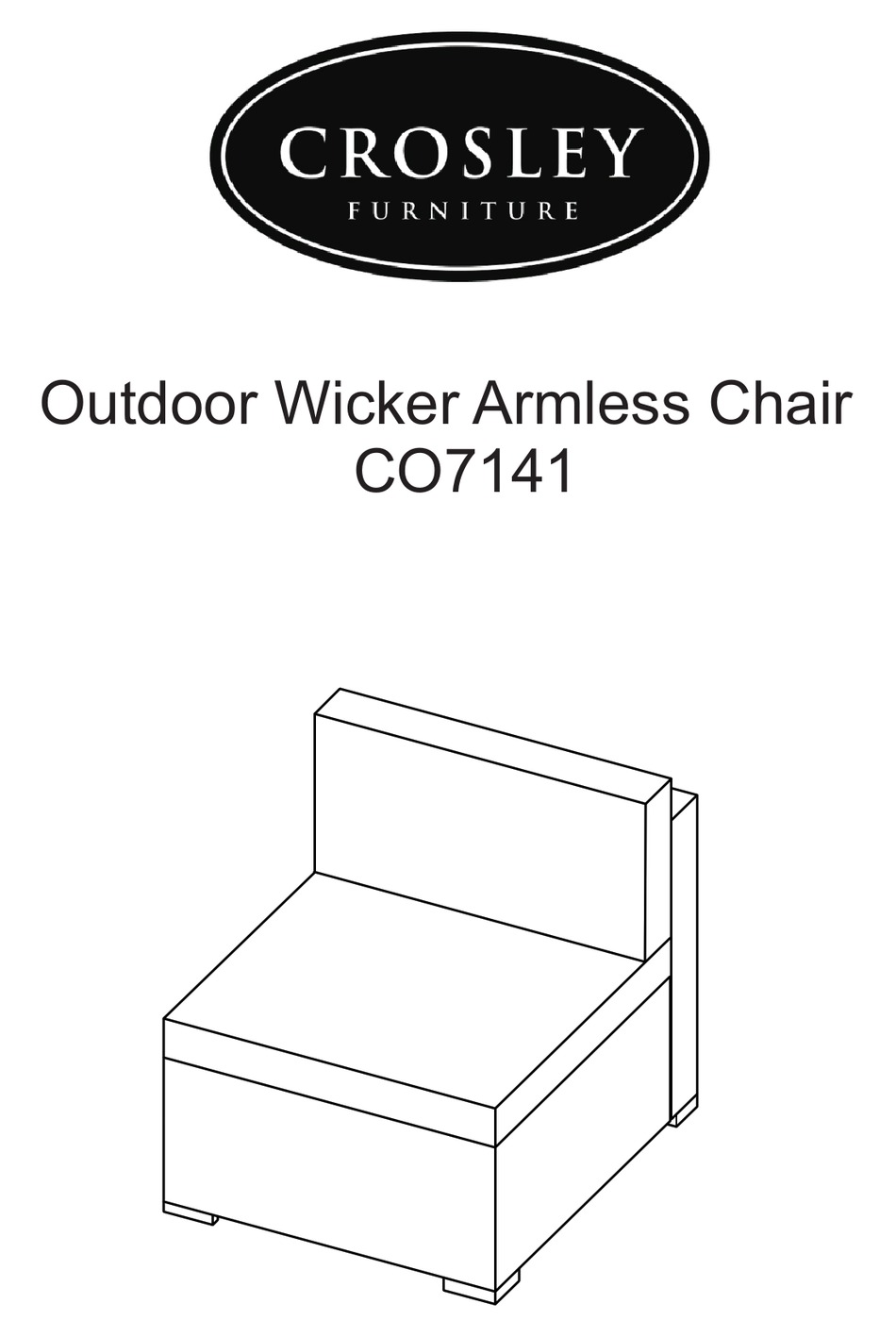 CROSLEY CO7141 ASSEMBLY INSTRUCTIONS MANUAL Pdf Download ManualsLib