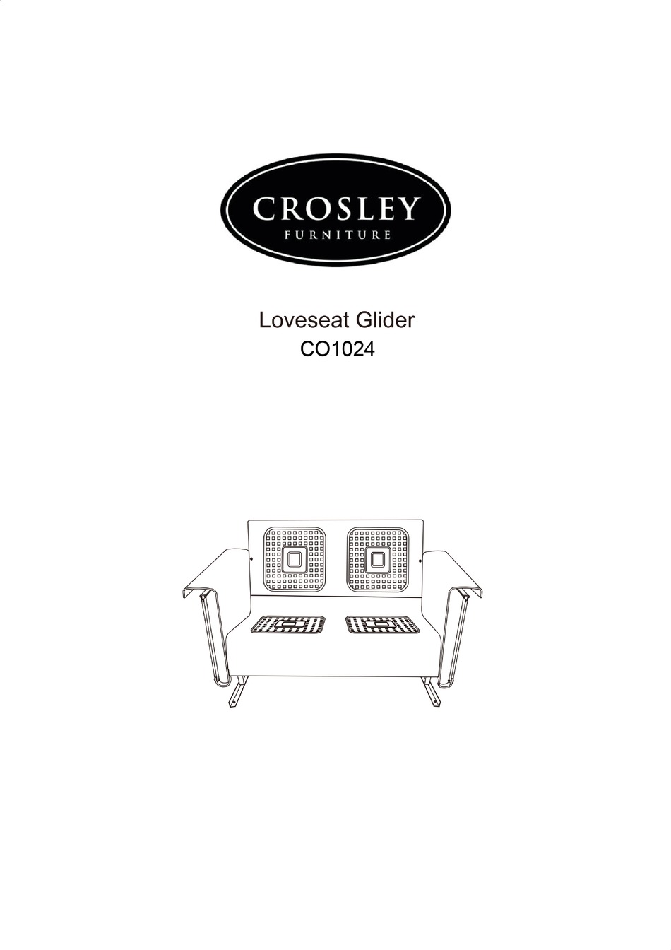 CROSLEY BATES CO1024 ASSEMBLY INSTRUCTIONS MANUAL Pdf Download ManualsLib