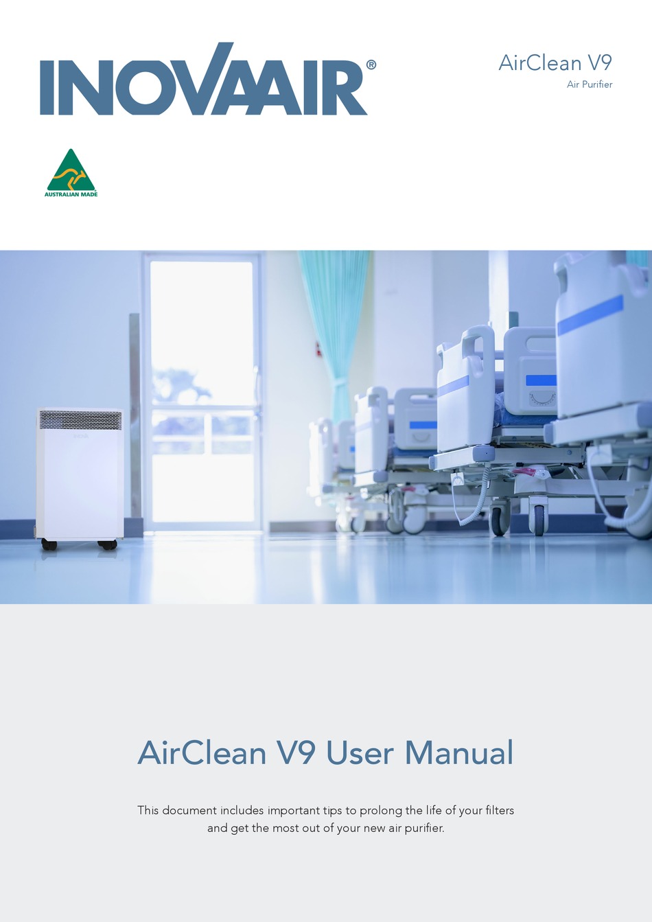 INOVAAIR AIRCLEAN V9 USER MANUAL Pdf Download ManualsLib