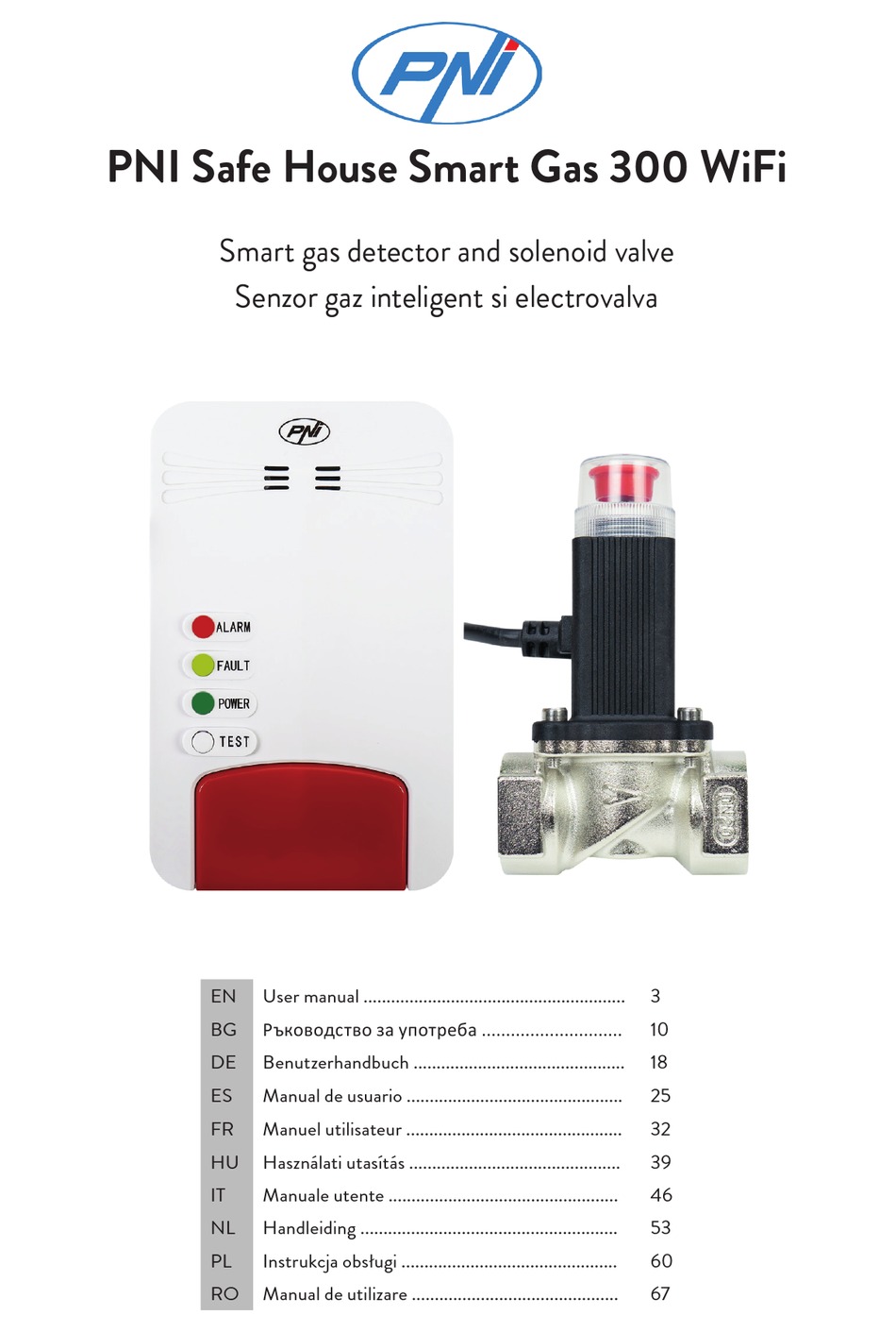 PNI SAFE HOUSE SMART GAS 300 WIFI USER MANUAL Pdf Download ManualsLib
