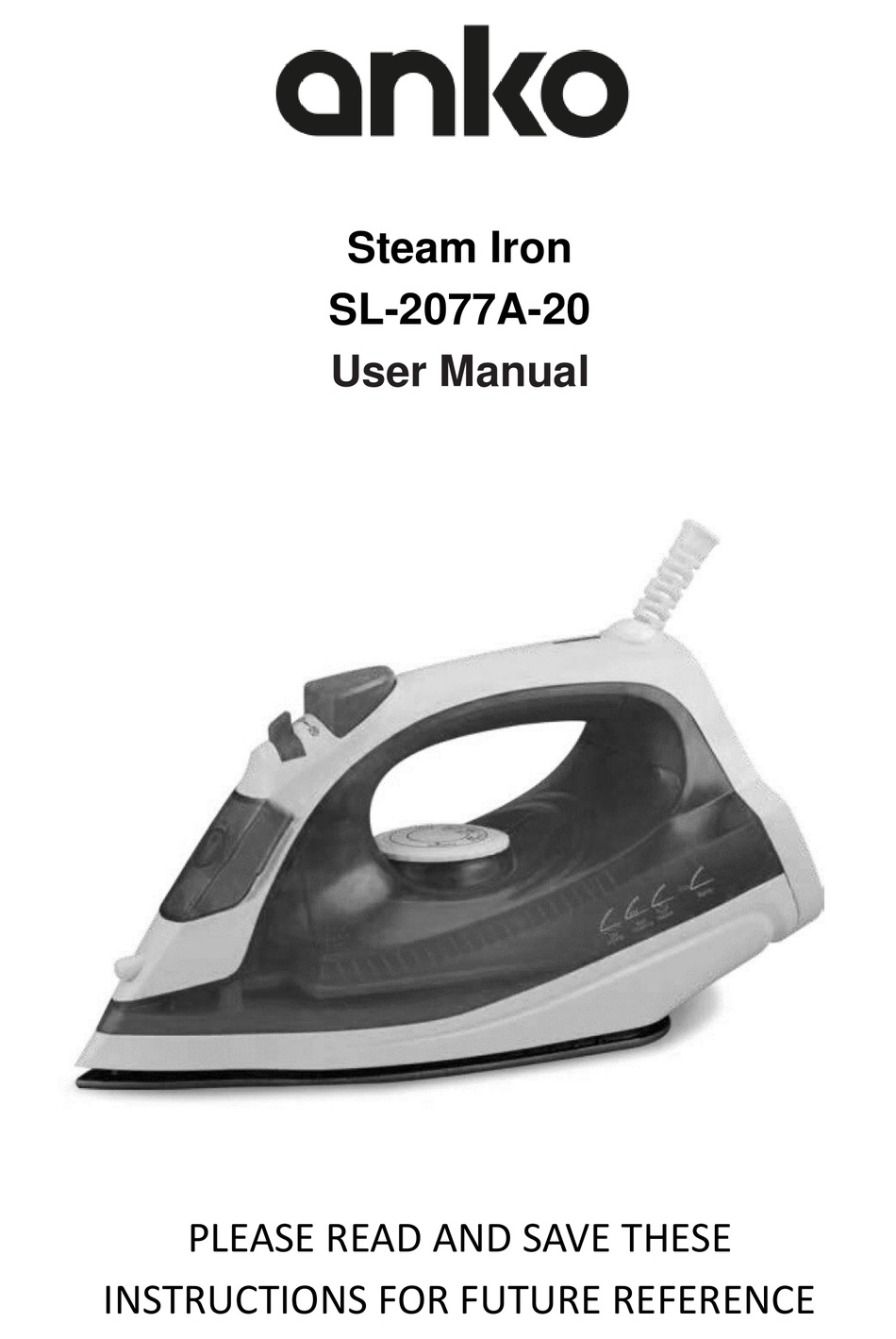 Инструкция по эксплуатации steam. Инструкция Steam Iron FG-s03.