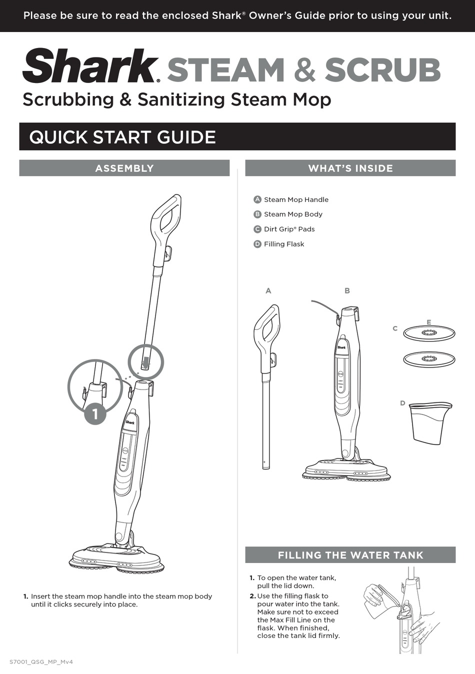 Shark steam scrub фото 22