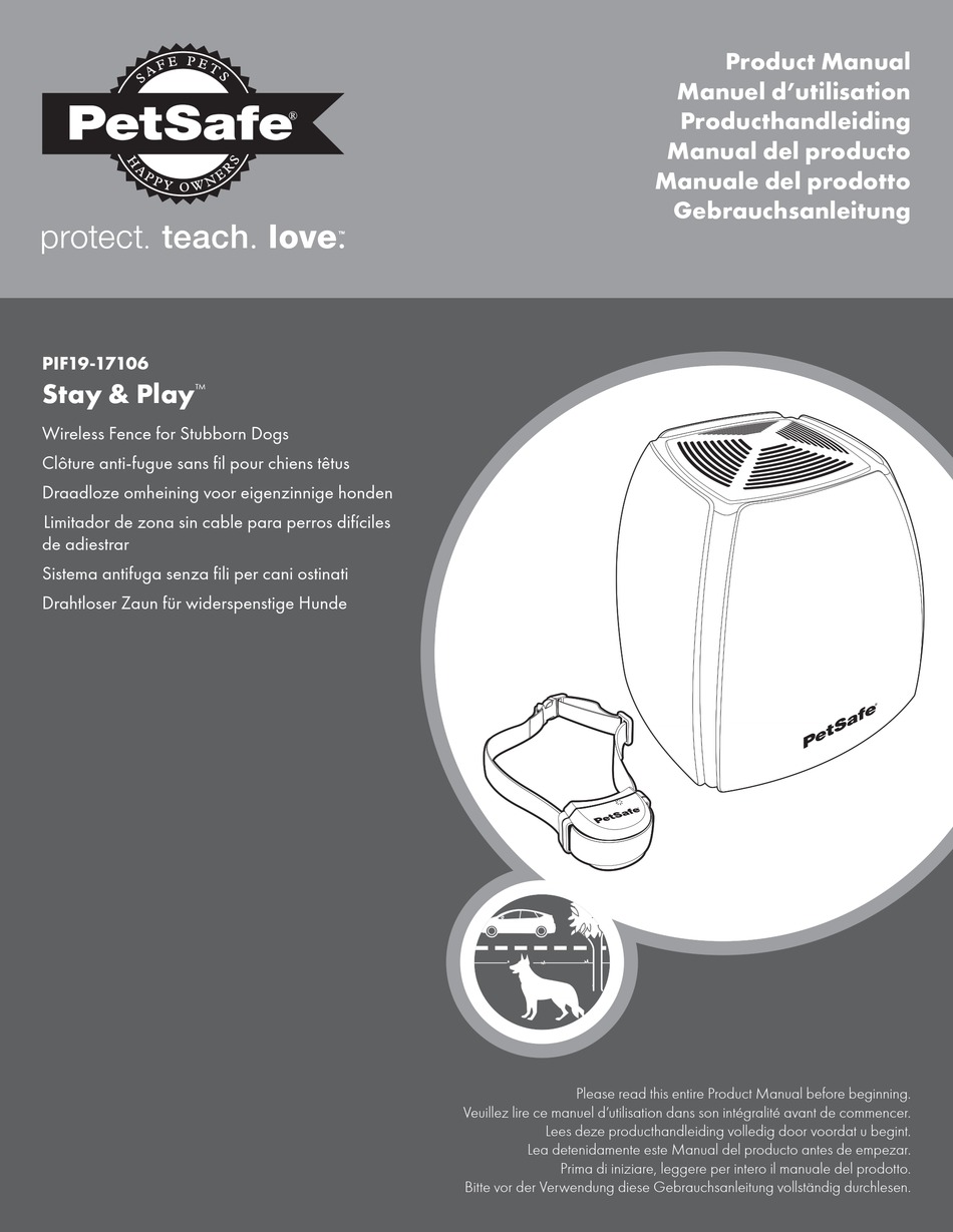 PETSAFE STAY & PLAY PIF1917106 PRODUCT MANUAL Pdf Download ManualsLib