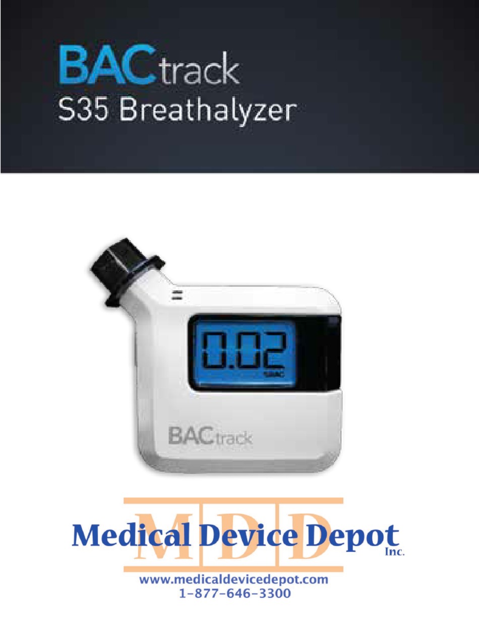 MDD BACTRACK S35 MANUAL Pdf Download ManualsLib