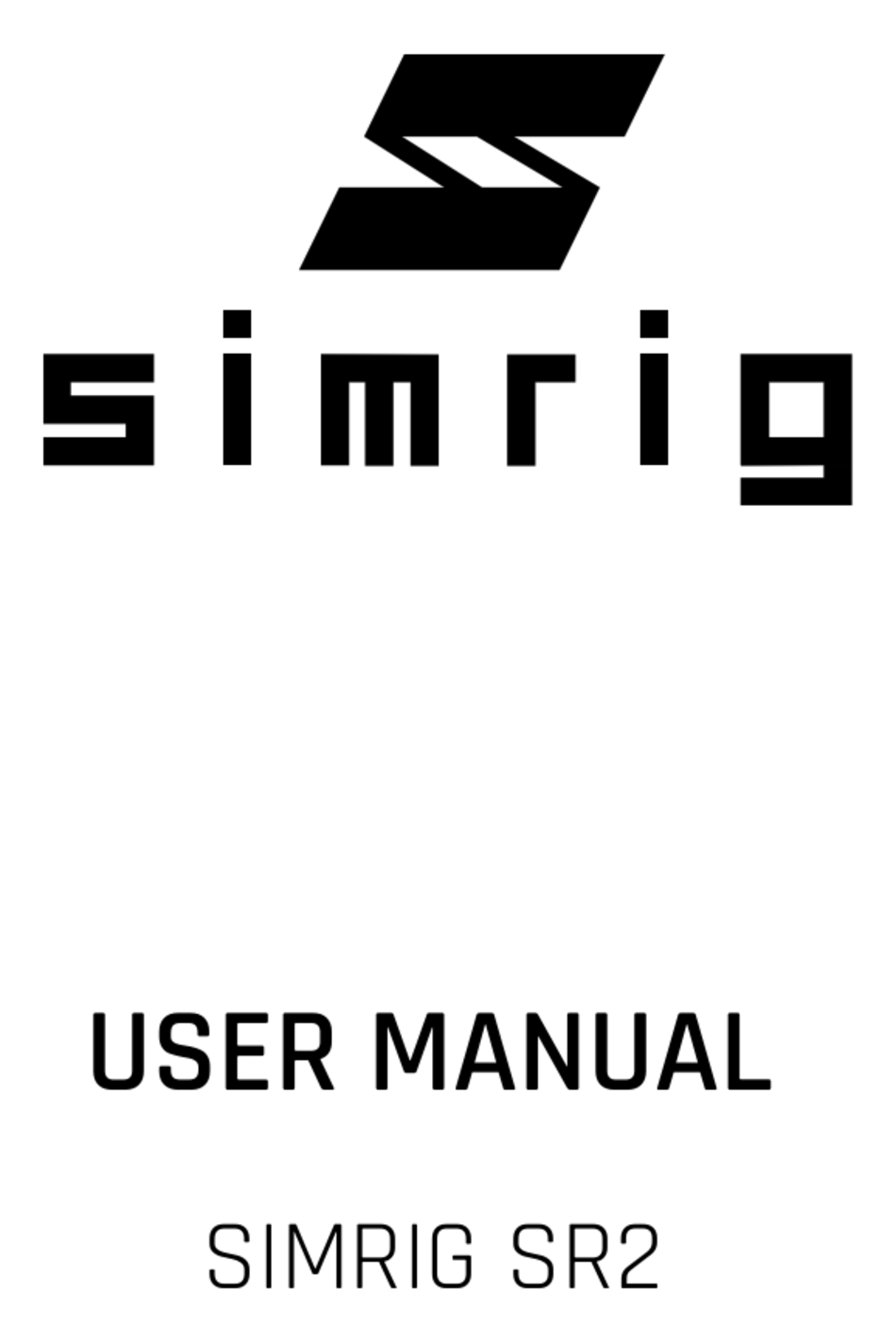 Adjustments - Simrig SR2 User Manual [Page 35]