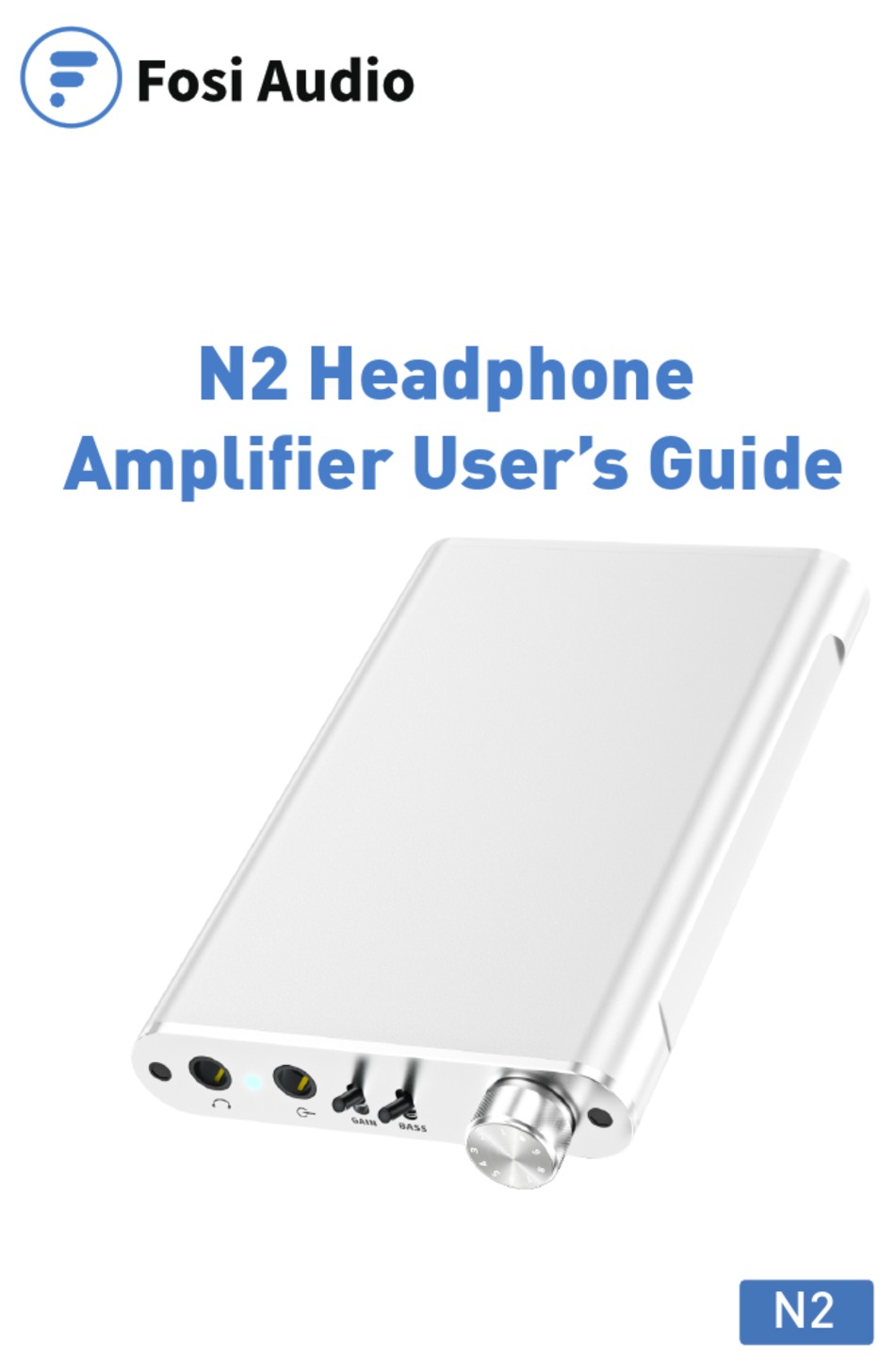 FOSI AUDIO N2 USER MANUAL Pdf Download ManualsLib