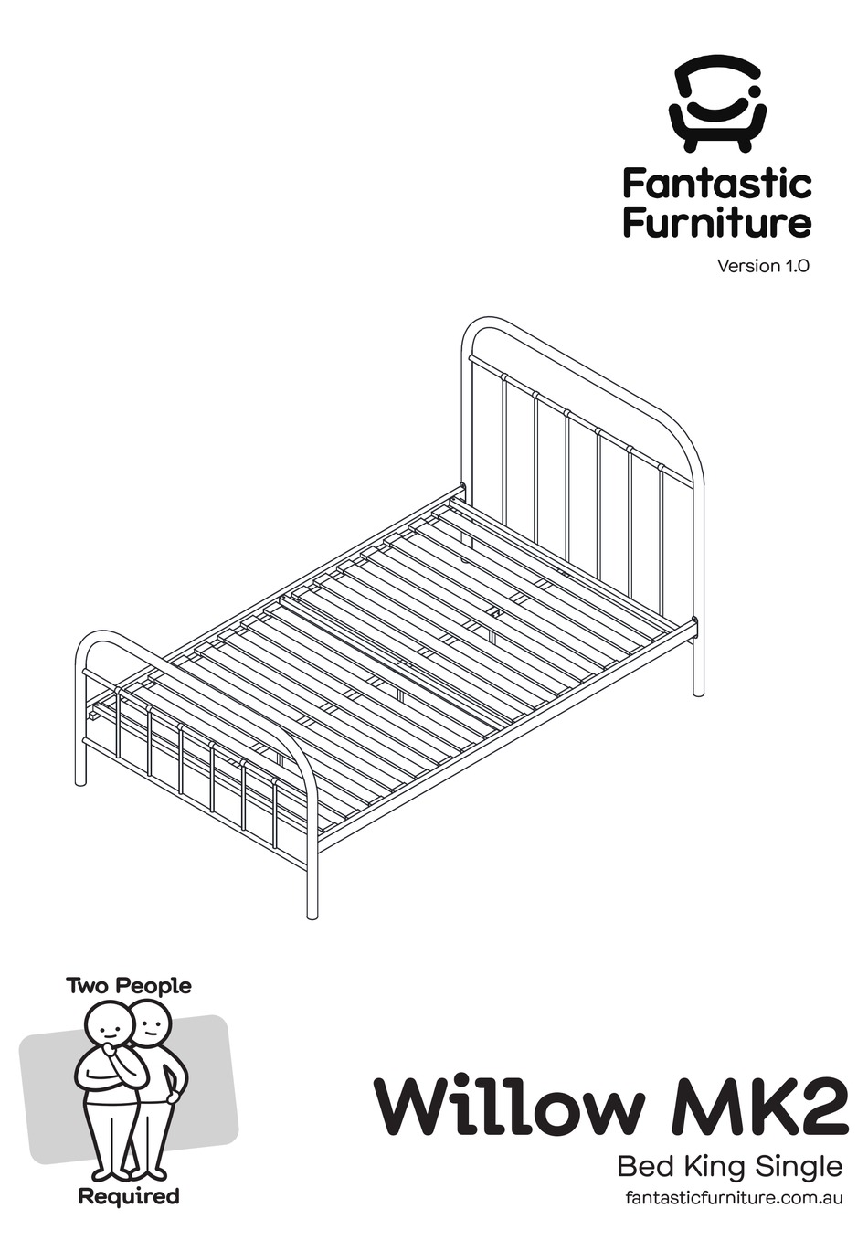 FANTASTIC FURNITURE WILLOW MK2 QUICK START MANUAL Pdf Download ManualsLib