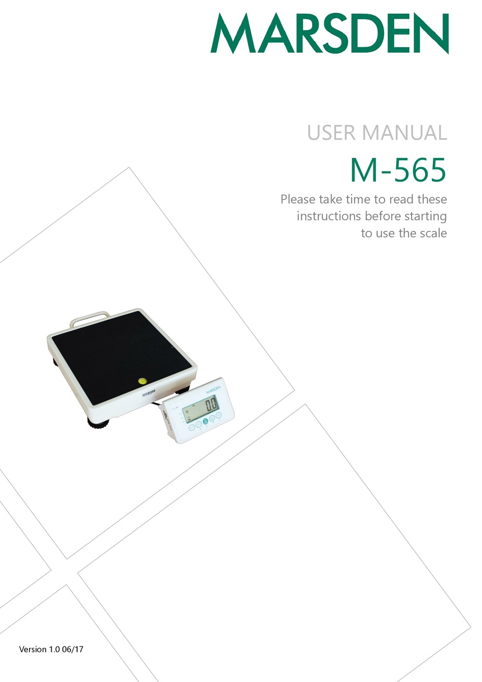 MARSDEN M565 USER MANUAL Pdf Download ManualsLib